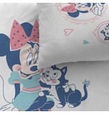 Disney Minnie Mouse Housse de couette Little Friend - Simple - 140 x 200 cm - Coton