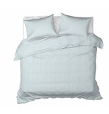 Moodit Housse de couette Misty Stone Bleu - Taille hôtel - 260 x 240 cm - Flanelle de coton