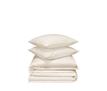 De Witte Lietaer Duvet cover Laura Soft White 260 x 240 cm Cotton Flannel