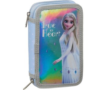 Disney Frozen Filled Pencil Case True of Heart 28 pieces Polyester