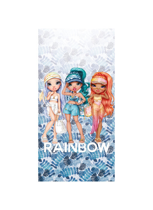 Rainbow High Serviette de plage Modèle 70 x 140 cm Coton