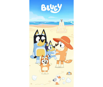 Bluey Beach towel Beach 70 x 140 cm Cotton