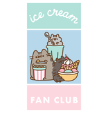 Pusheen Beach towel, Ice Cream - 70 x 140 cm - Cotton