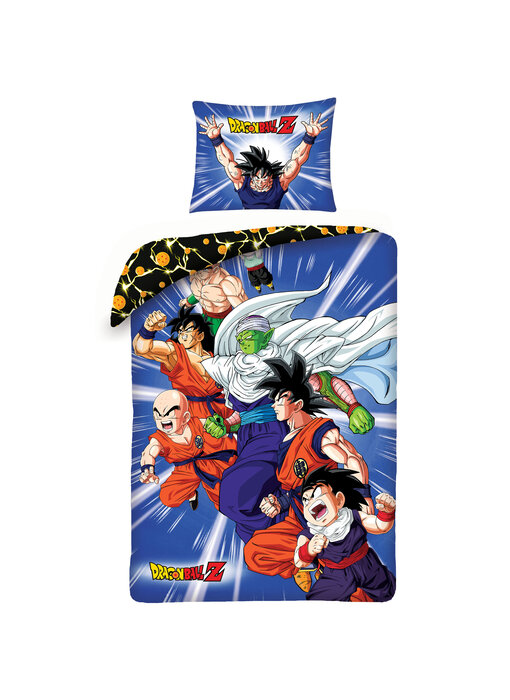 Dragon Ball Z Bettbezug Legend 140 x 200 cm + 70 x 90 cm Baumwolle