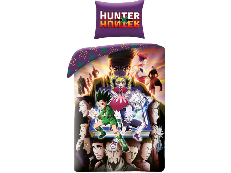 Hunter X Hunter Housse de couette Gon Freecss - Simple - 140 x 200 cm - Coton