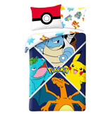 Pokémon Dekbedovertrek Ball - Eenpersoons - 140 x 200 cm - Polyester