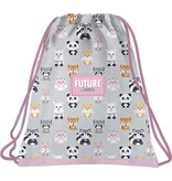 BackUP Gym bag, Panda Cute - 41 x 35 cm - Polyester