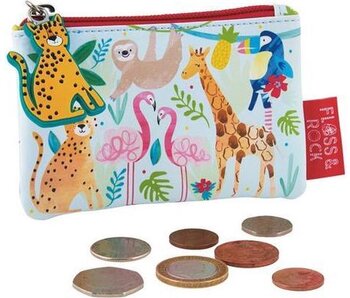 Floss & Rock Portefeuille Jungle 8 x 12 cm Polyester