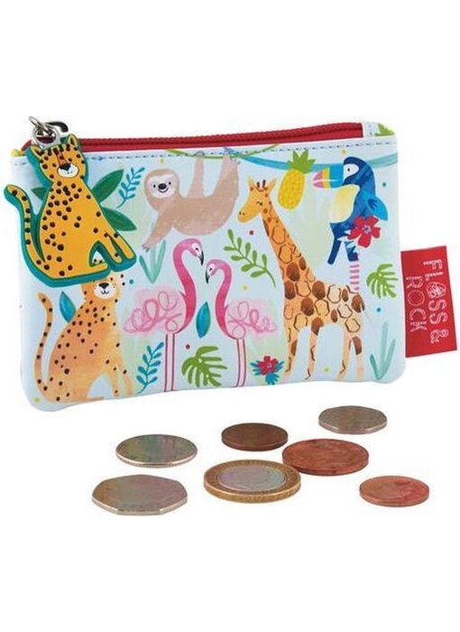 Floss & Rock Geldbörse Jungle 8 x 12 cm Polyester