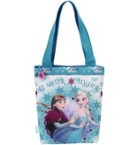 Disney Frozen Shopper Bag, Ice Skating - 31 x 30 cm - Polyester
