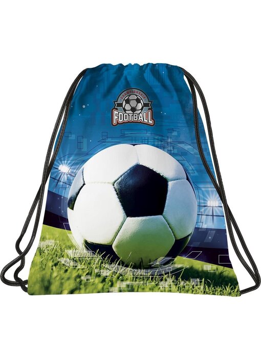 Voetbal Football Gymbag - 41 x 35 cm - Polyester