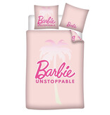 Barbie Dekbedovertrek, Unstoppable - Eenpersoons - 140 x 200 - Polyester