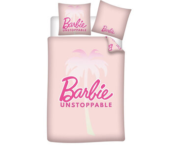 Barbie Dekbedovertrek, Unstoppable 140 x 200 / 63 x 63 cm Polyester