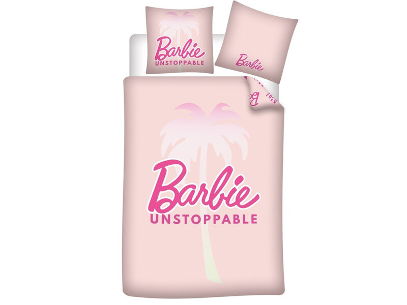 Barbie Bettbezug, Unstoppable – Einzelbett – 140 x 200 – Polyester