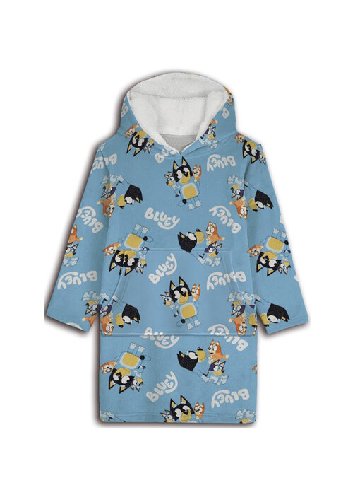 Bluey Hoodie Fleece deken Family Kind (3- 6 jaar) Polyester