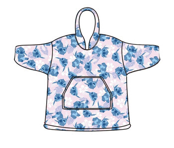 Disney Lilo & Stitch Sweat à capuche Couverture polaire Flower Enfant (3- 6 ans) Polyester