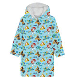 PAW Patrol Couverture polaire à capuche, Stars - Enfant (3 - 6 ans) - Polyester