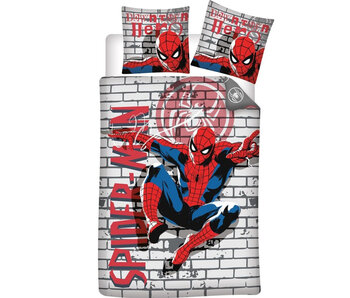 SpiderMan Bettbezug Downtown Hero 140 x 200 + 65 x 65 Polycotton