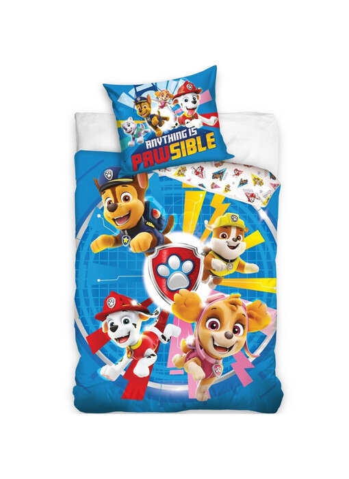 PAW Patrol Housse de couette Anything is Pawsible 140 x 200 cm Polycoton