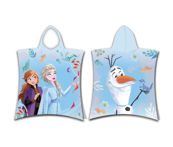Disney Frozen poncho - 50 x 115 cm - Coton