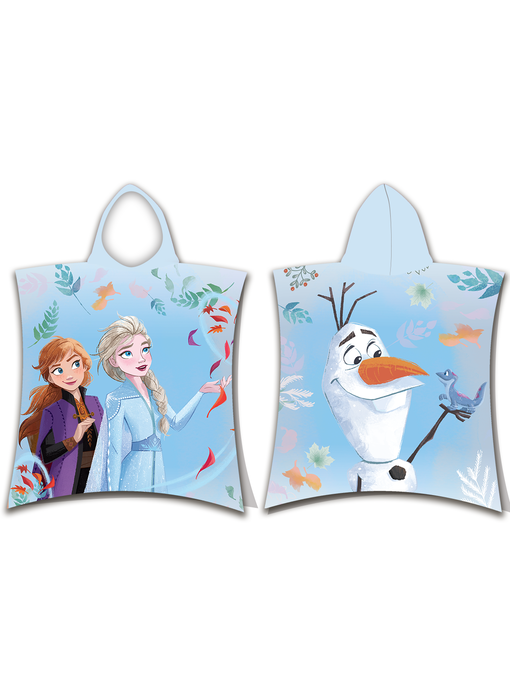 Disney Frozen poncho - 50 x 115 cm - Coton