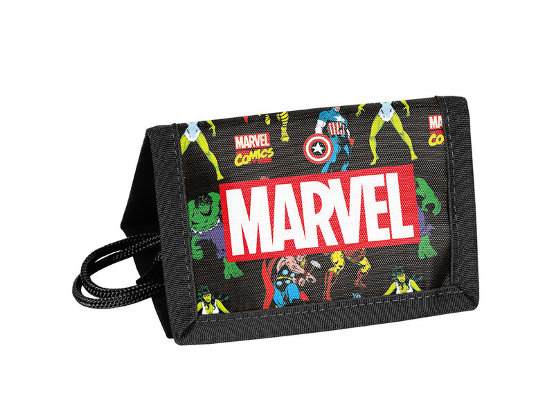 Marvel Portefeuille, Avengers - 12 x 8,5 x 1 cm - Polyester