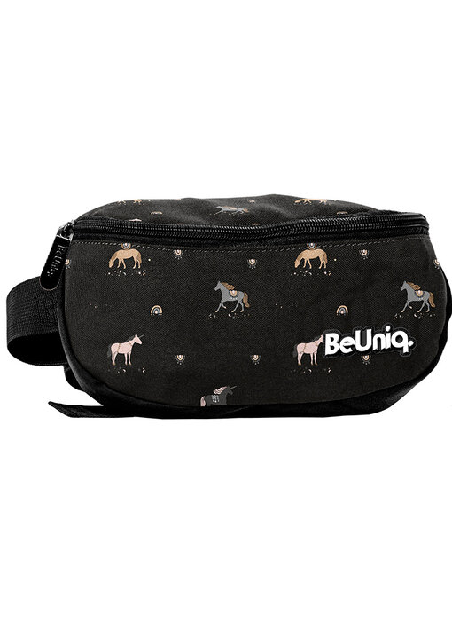 BeUniq Sac banane Chevaux 24 x 13 cm Polyester