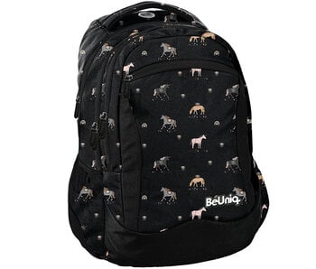 BeUniq Backpack Horses 41 x 30 x 18 cm Polyester