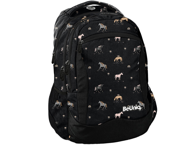 BeUniq Backpack Horses - 41 x 30 x 18 cm - Polyester