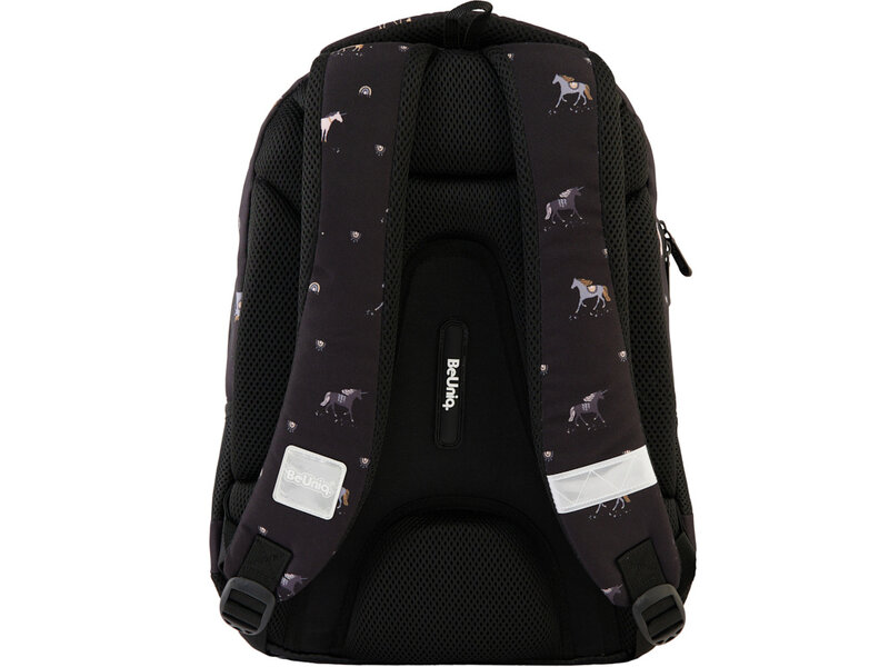 BeUniq Rucksack Pferde – 41 x 30 x 18 cm – Polyester