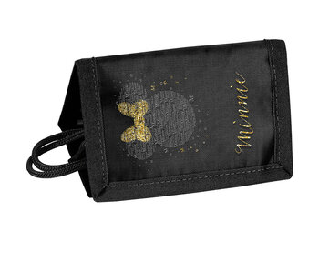 Disney Minnie Mouse Wallet Gold 12 x 8.5 cm Polyester