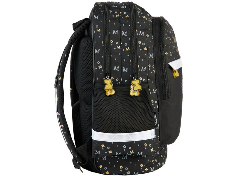 Disney Minnie Mouse Sac à dos, Gold - 41 x 28 x 18 cm - Polyester