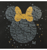 Disney Minnie Mouse Rucksack, Gold – 41 x 28 x 18 cm – Polyester