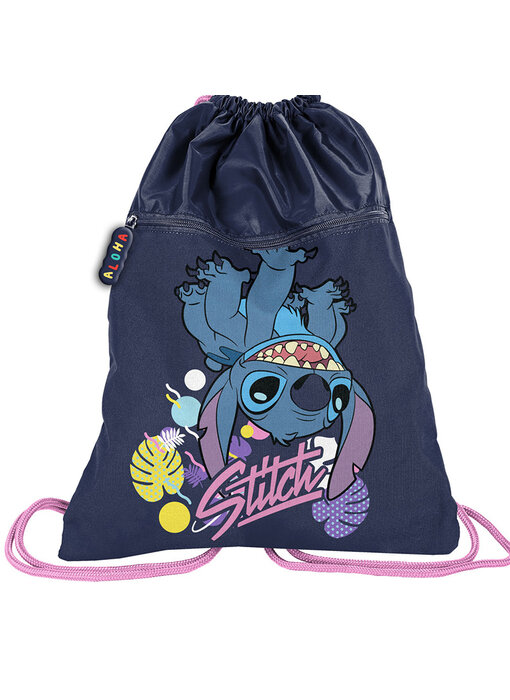 Disney Lilo & Stitch Gymbag, Upside Down 46 x 37 Polyester