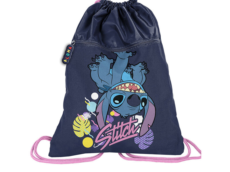 Disney Lilo & Stitch Gymbag, Upside Down - 46 x 37 cm - Polyester