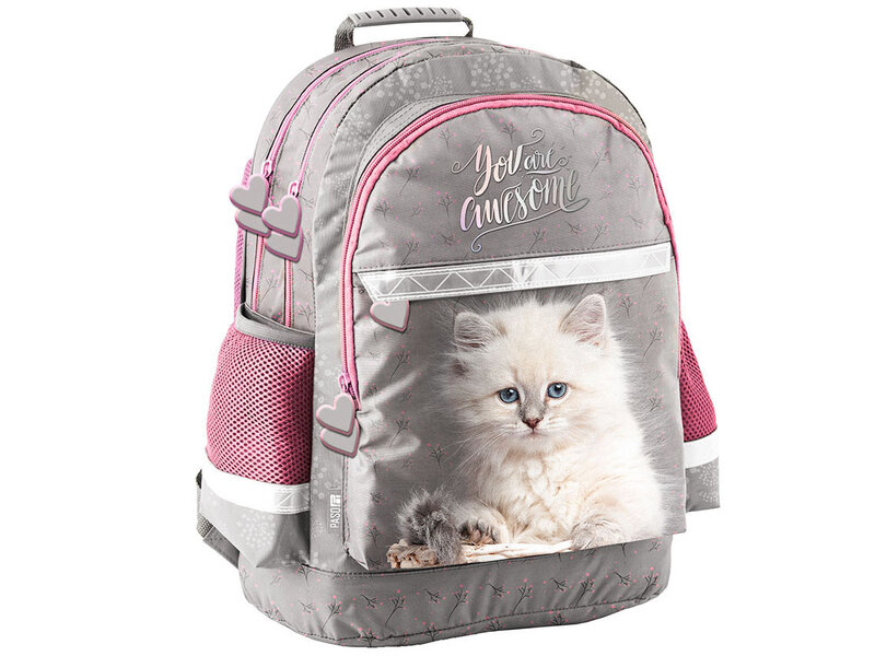 Animal Pictures Backpack, Kitten - 41 x 28 x 18 cm - Polyester