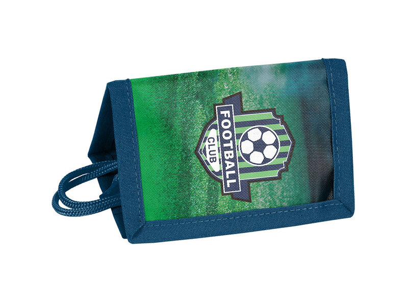 Voetbal Wallet, Score - 12 x 8.5 x 1 cm - Polyester