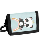 Animal Pictures Portefeuille Panda - 12 x 8,5 x 1 cm - Polyester