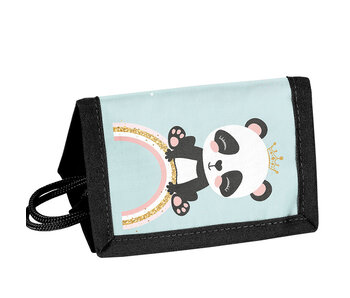 Animal Pictures Portefeuille Panda 12 x 8,5 cm Polyester