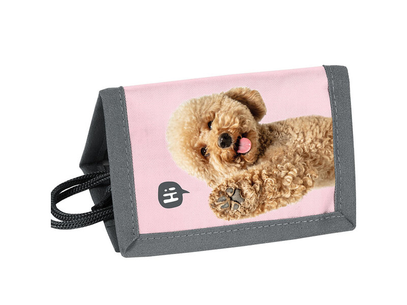 Animal Pictures Puppy wallet - 12 x 8.5 x 1 cm - Polyester