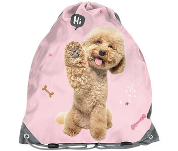Animal Pictures Gymbag Pup 45 x 34 cm Polyester