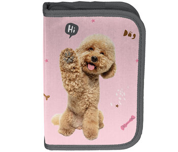 Animal Pictures Filled Pencil Case Pup - 22 pcs. Polyester