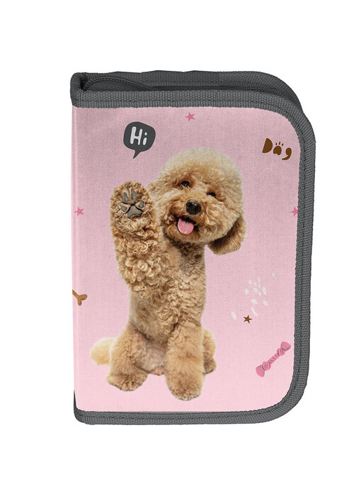 Animal Pictures Gevuld Etui Pup - 22 st. Polyester