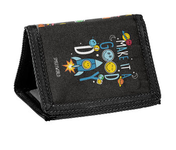 Smiley Wallet Good Day 12 x 8.5 cm Polyester