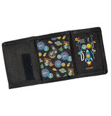 Smiley Wallet, Good Day - 12 x 8.5 x 1 cm - Polyester