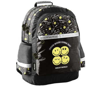 Smiley Backpack Good Mood 41 x 28 cm Polyester