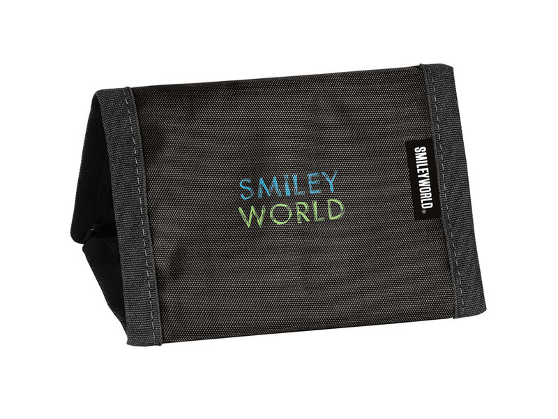 Smiley Wallet, Be Awesome - 12 x 8.5 x 1 cm - Polyester