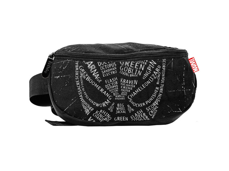 Spider-Man Fanny pack, Mask - 24 x 13 x 9 cm - Polyester