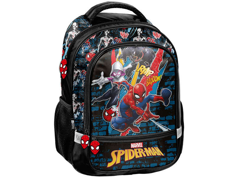SpiderMan Backpack, Jump - 38 x 28 x 15 cm - Polyester