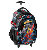 SpiderMan Backpack Trolley, Jump - 48 x 30 x 20 cm - Polyester